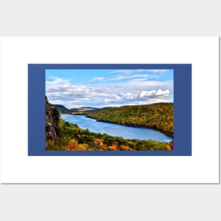 "Autumn at Lake of the Clouds" Posters and Art